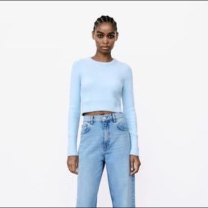 Zara - Soft Feel Cropped Sweater